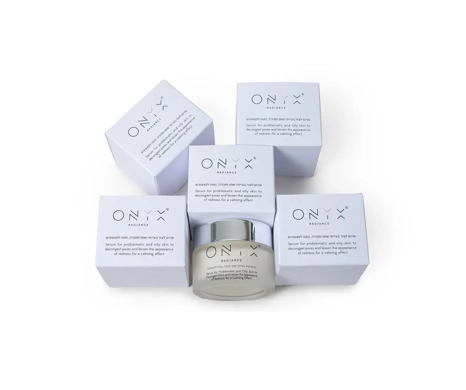 סרום לעור אקנתי, שמן ומגורה